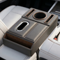 Car Armrest Storage Box with Cup Holder