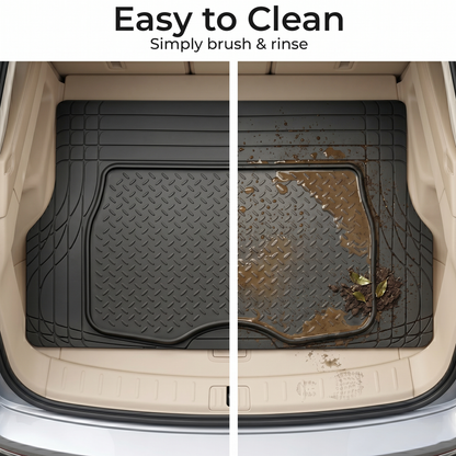 Premium Rubber Cargo Car Boot Trunk Mat