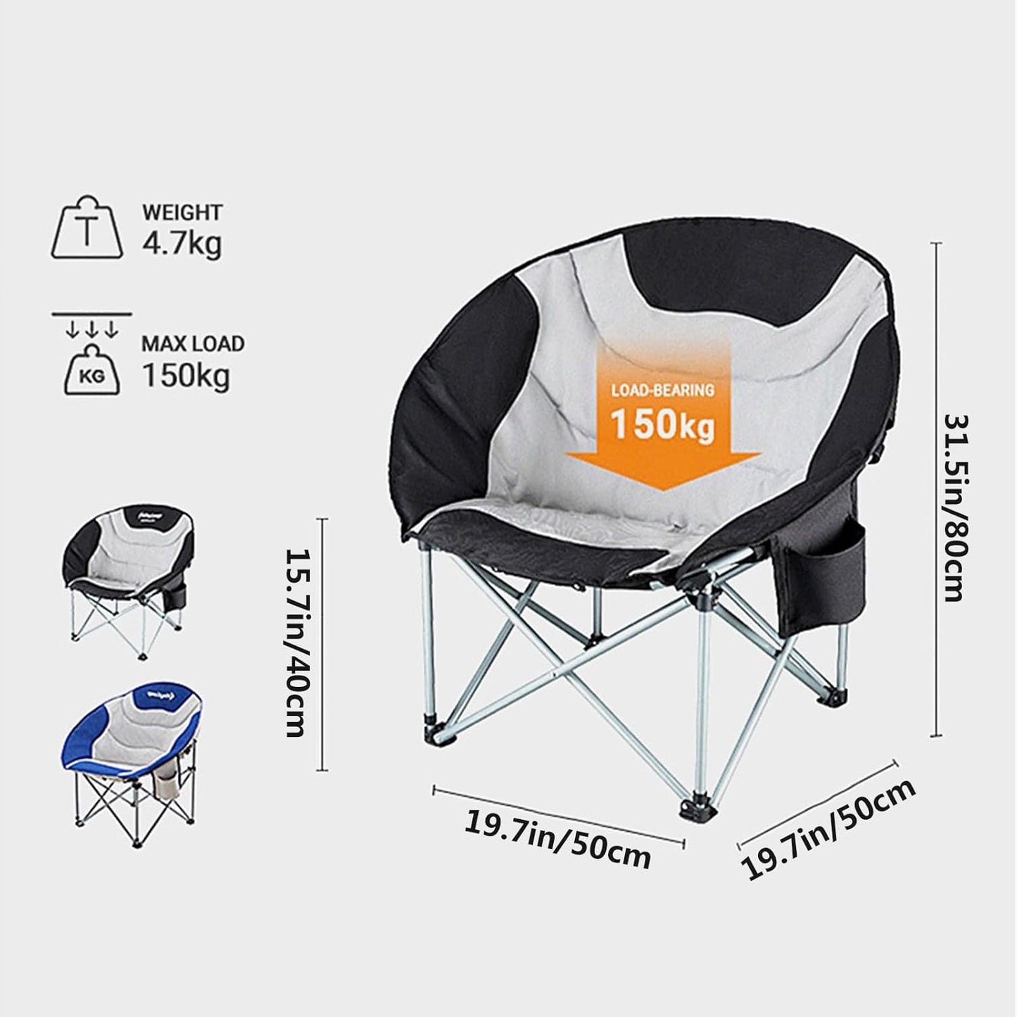 Portable Foldable Camping Chair