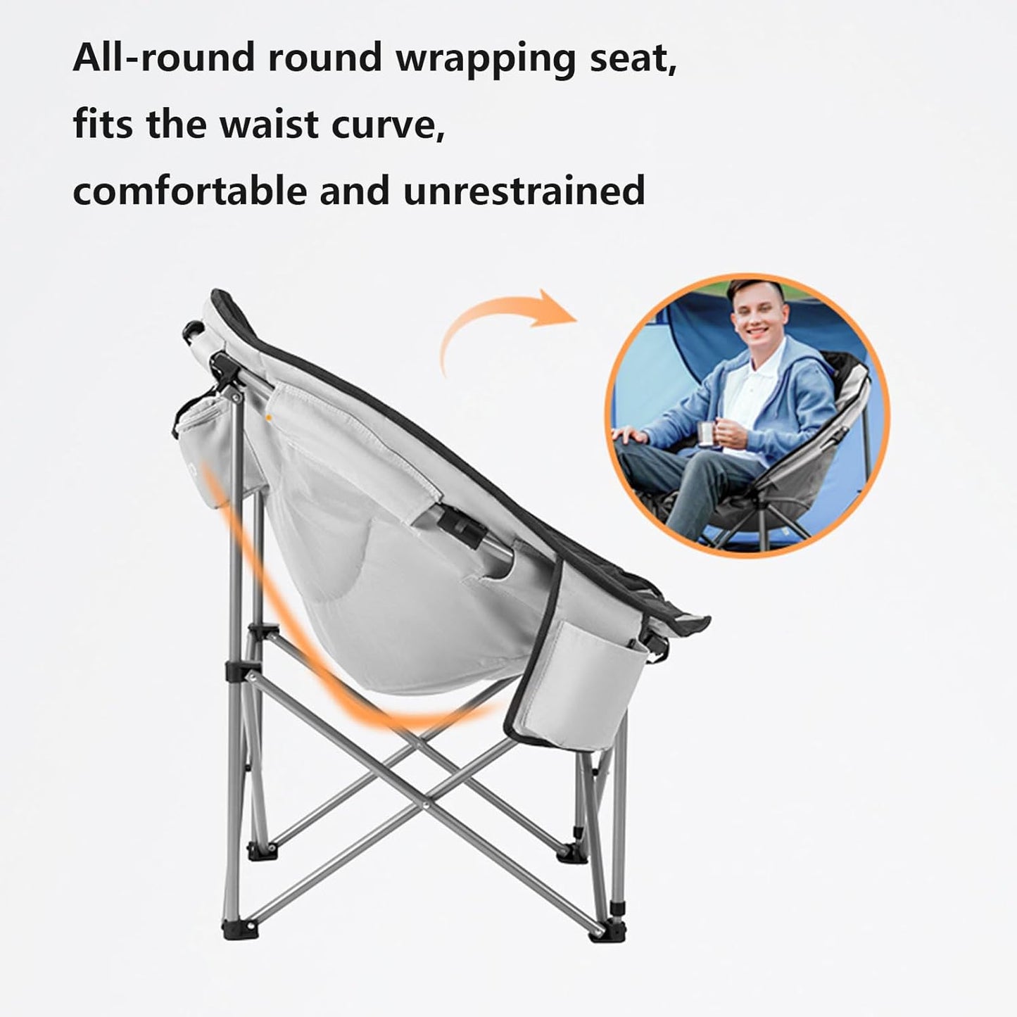 Portable Foldable Camping Chair