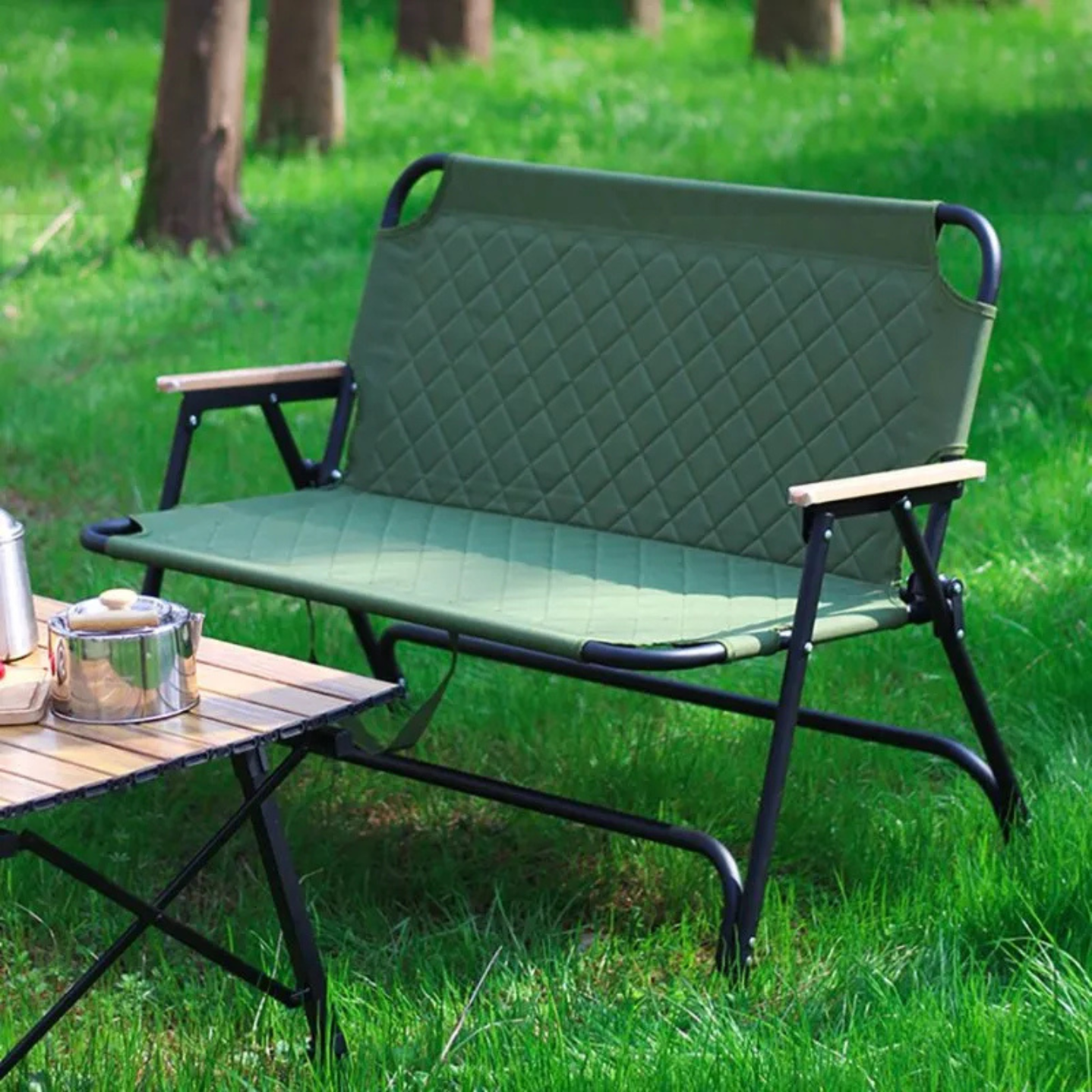 Foldable Camping Chair for 2 Person