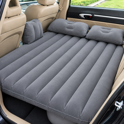 Inflatable Car Air Mattress with Pump & 2 Air Pillows