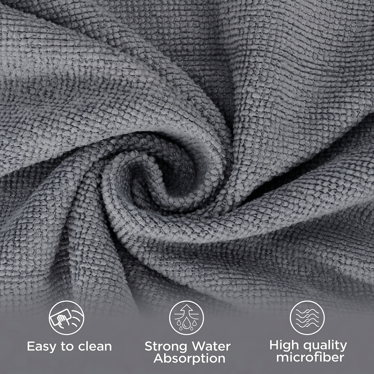 12Pcs | 24Pcs | 36Pcs - 40*60cm, 500 GSM Microfiber Cleaning Cloth