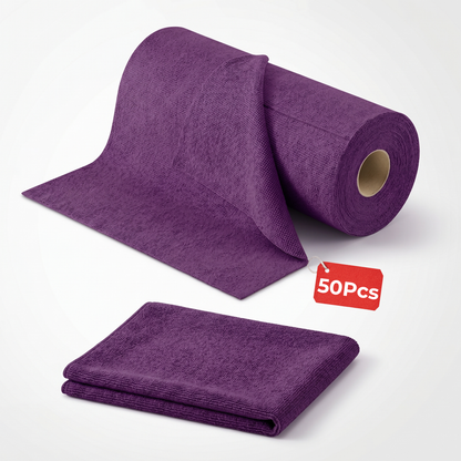 50Pcs - 40*60cm, 800 GSM Microfiber Cleaning Cloth