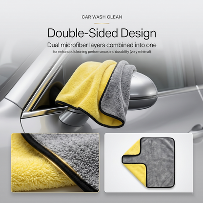 12Pcs | 24Pcs | 36Pcs - 40*40cm, 600 GSM Microfiber Cleaning Cloth