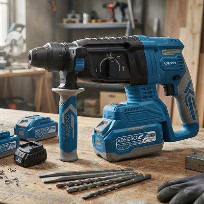 3 Mode Fuction Drill Set, 21V Lithium-Ion Power, 1100 RPM | 4400 BPM