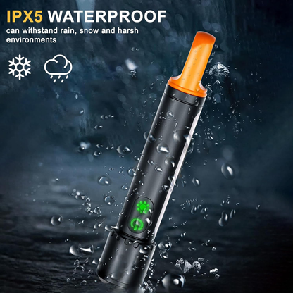 Rechargeable Outdoor Flashlight with COB Sidelight