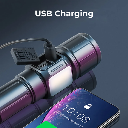 Rechargeable Camping Outdoor Flashlight