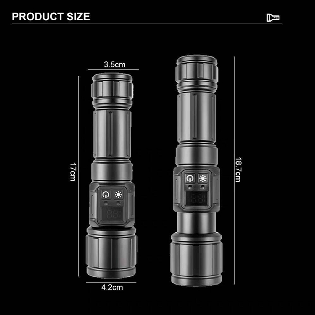 Rechargeable Camping Outdoor Flashlight