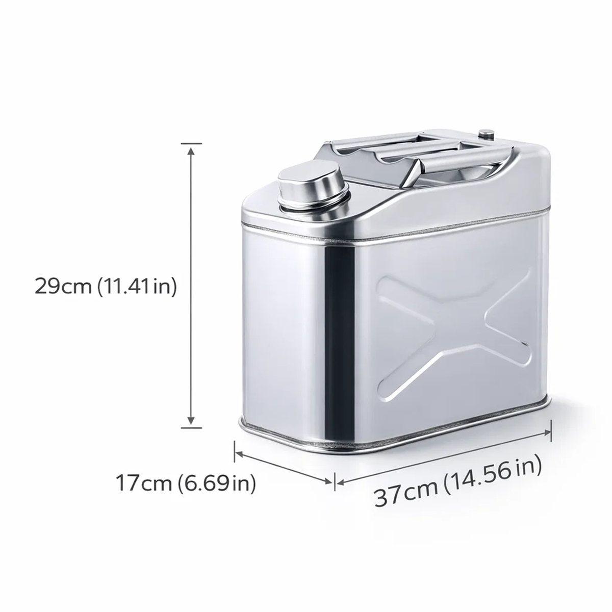 Military Metal Fuel Tank, All Vehicles | 10L | 15L | 20L | 30L