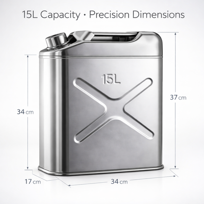 Military Metal Fuel Tank, All Vehicles | 10L | 15L | 20L | 30L