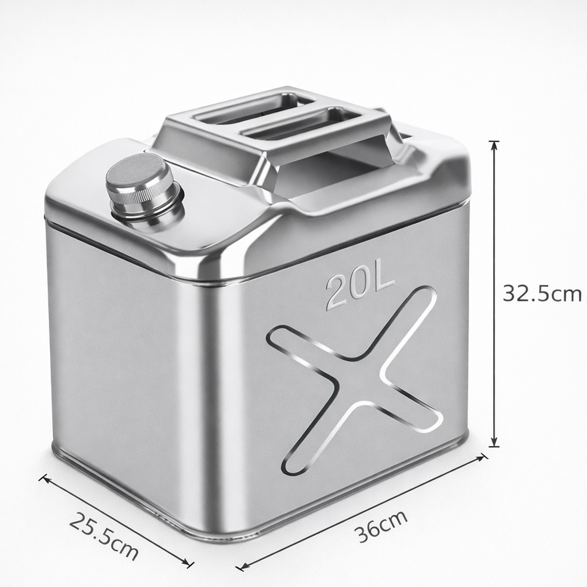 Military Metal Fuel Tank, All Vehicles | 10L | 15L | 20L | 30L