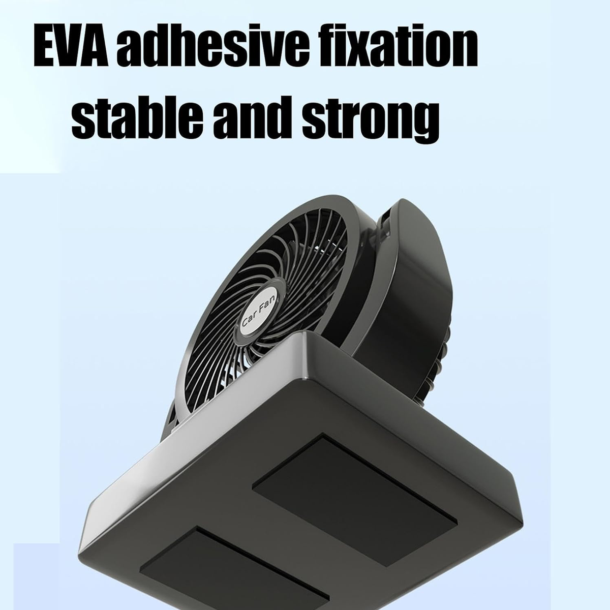 Portable 360° Adjustable Head Car Fan