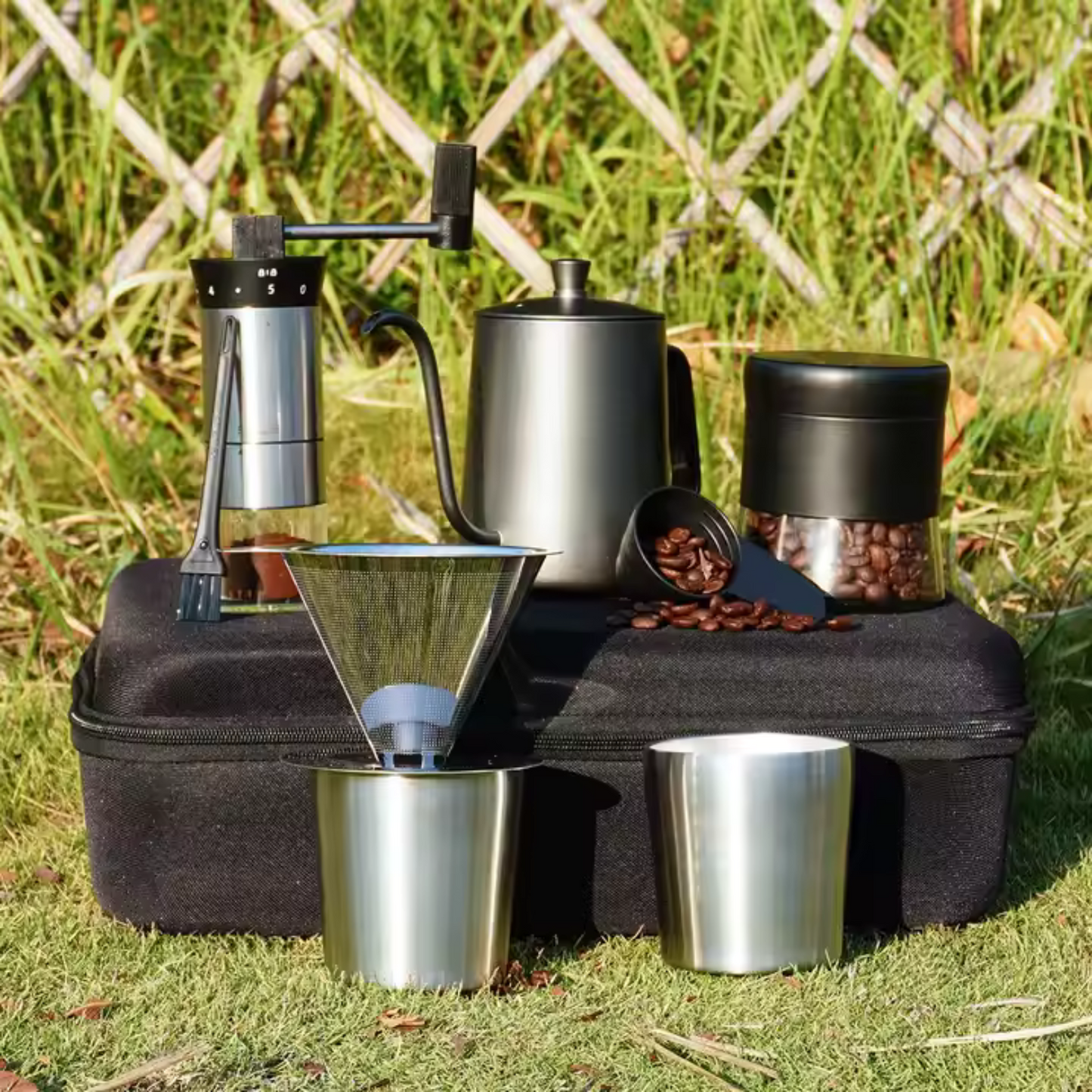 Camping Coffee Maker Set