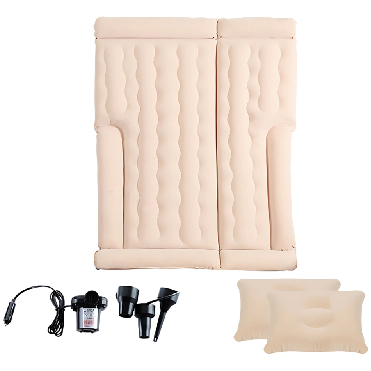 SUV Car Inflatable Air Mattress for Back Seat with 2 Air Pillows