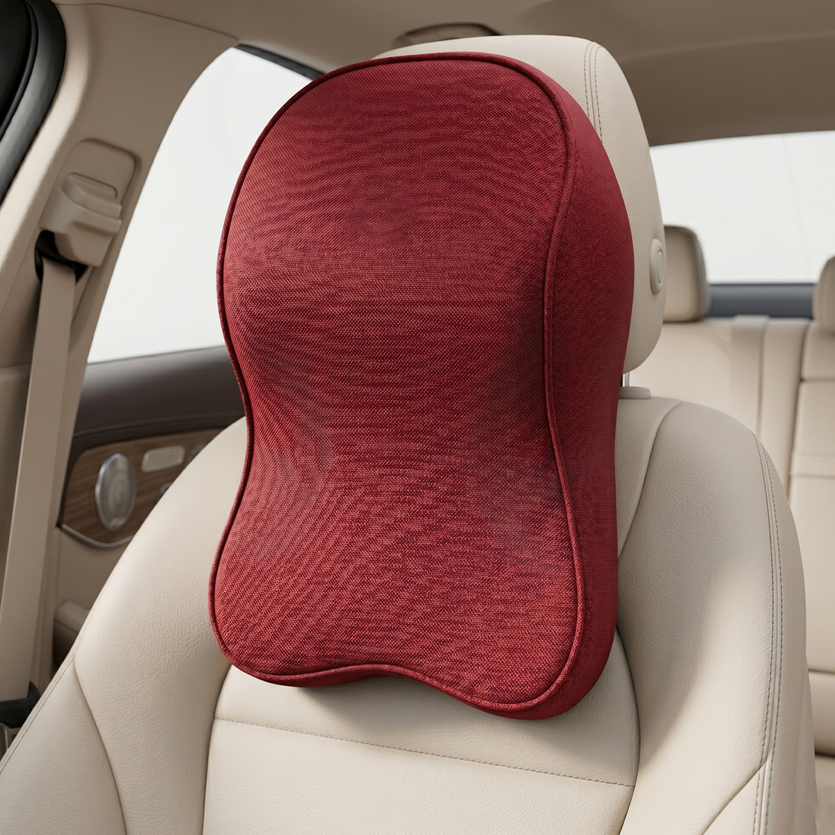 Car Headrest Support Pillow Memory Foam