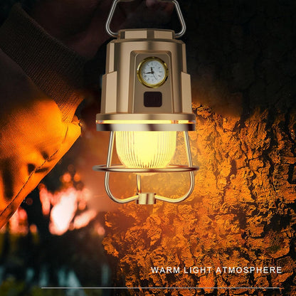 Rechargeable Light with Clock