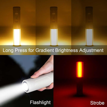Folding light with Magnetic Base