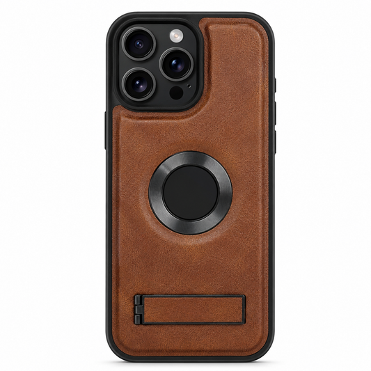 Leather Magnetic Compatible Case for iPhone 15 Pro Max