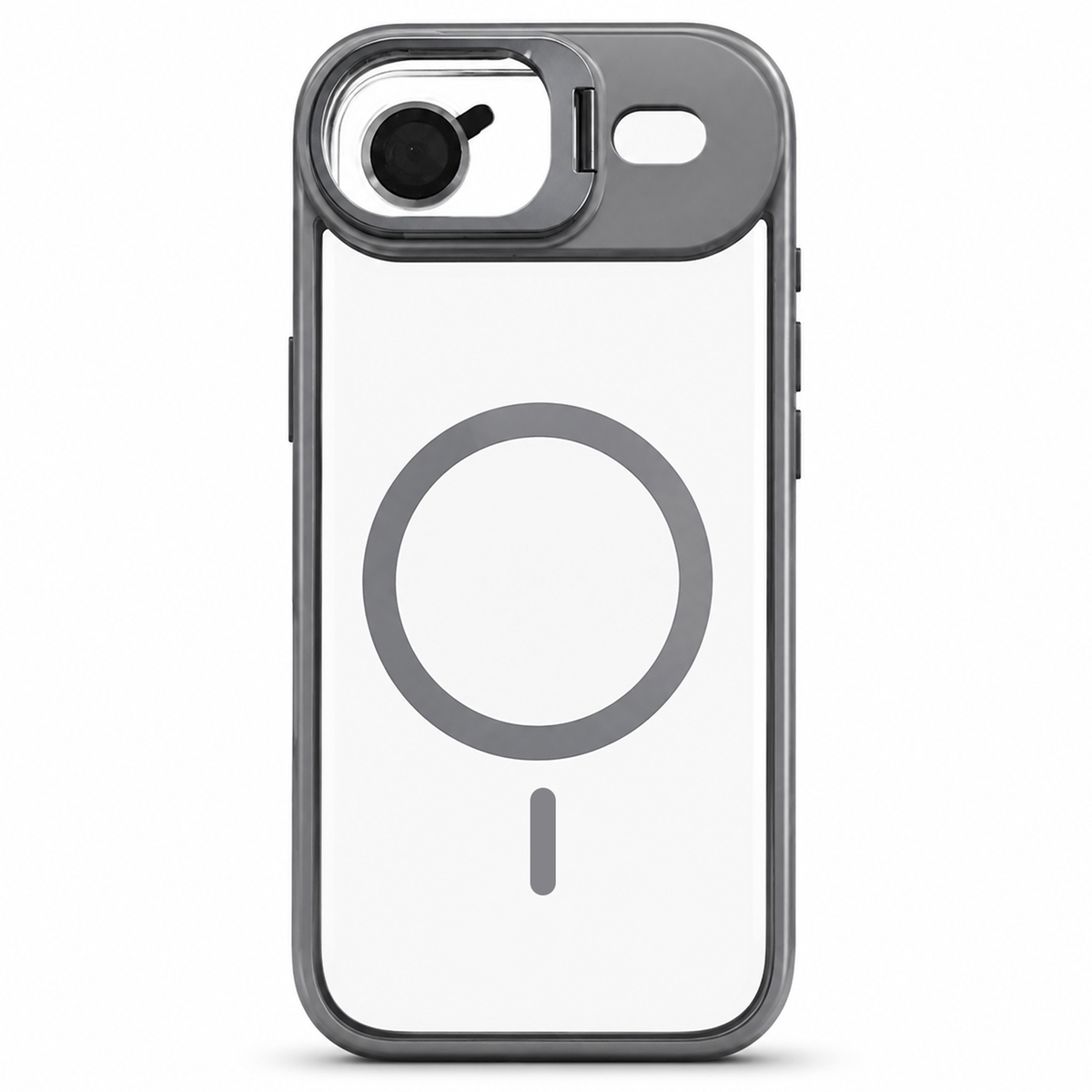 Magnetic Clear Case with Built-in Kickstand for iPhone 17 Air