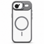 Magnetic Clear Case with Built-in Kickstand for iPhone 17 Air