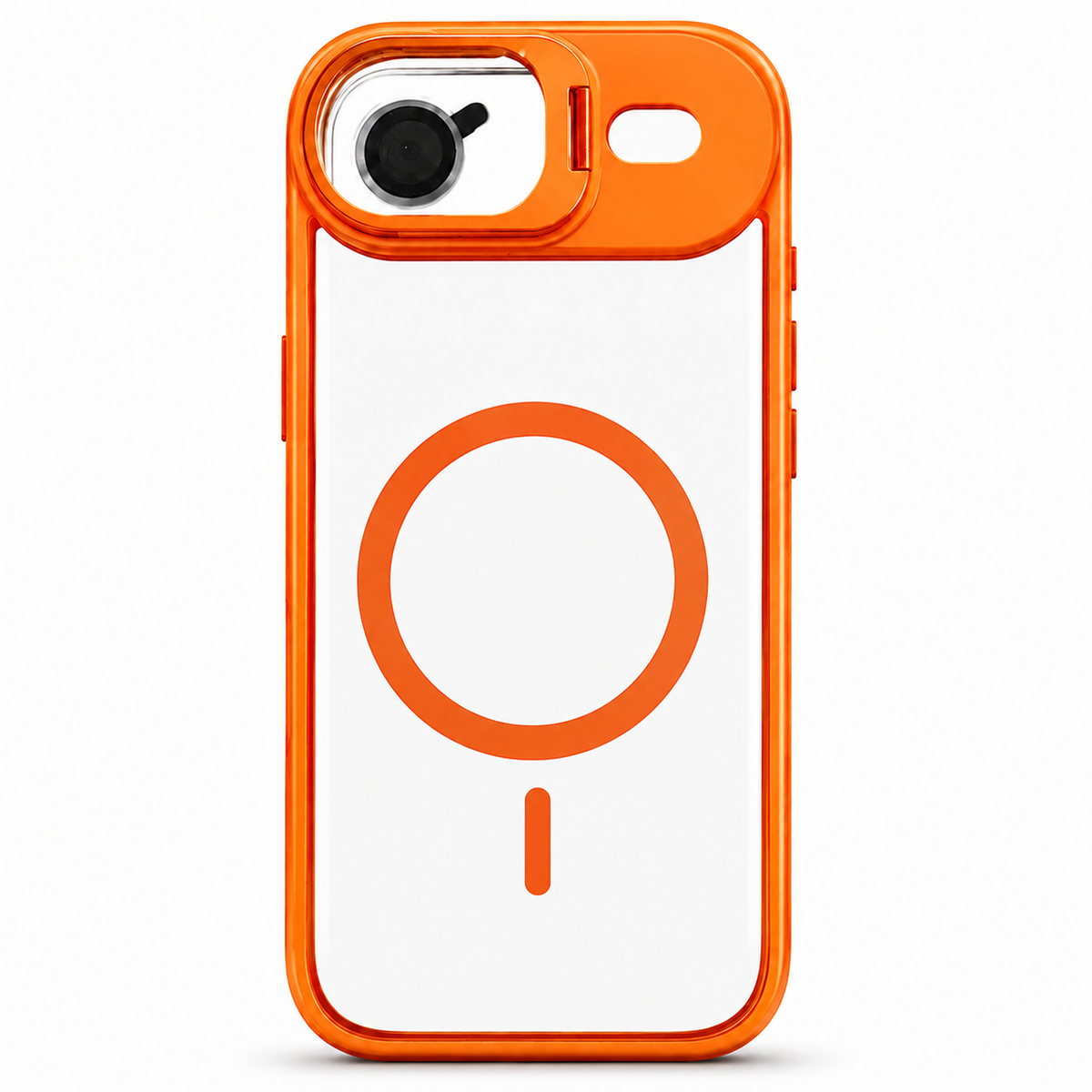 Magnetic Clear Case with Built-in Kickstand for iPhone 17 Air