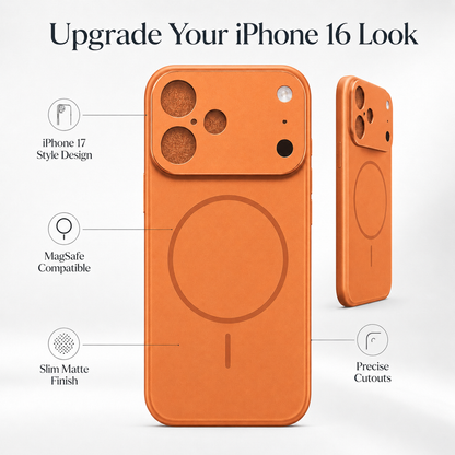 MagSafe Compatible Case for iPhone 16 with Camera Protection