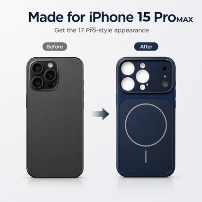MagSafe Compatible Case for iPhone 15 Pro Max with Camera Protection