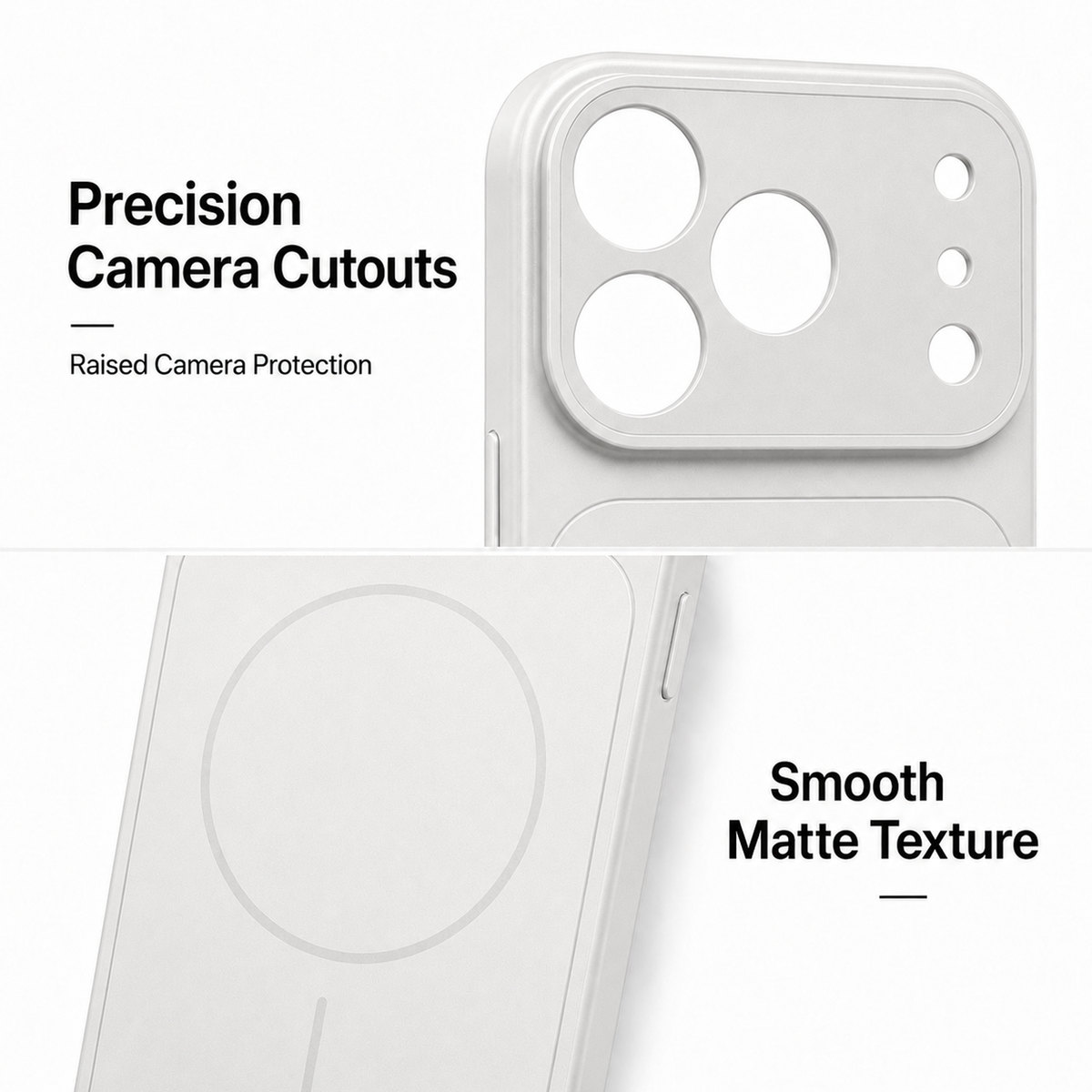 MagSafe Compatible Case for iPhone 17 Pro with Camera Protection