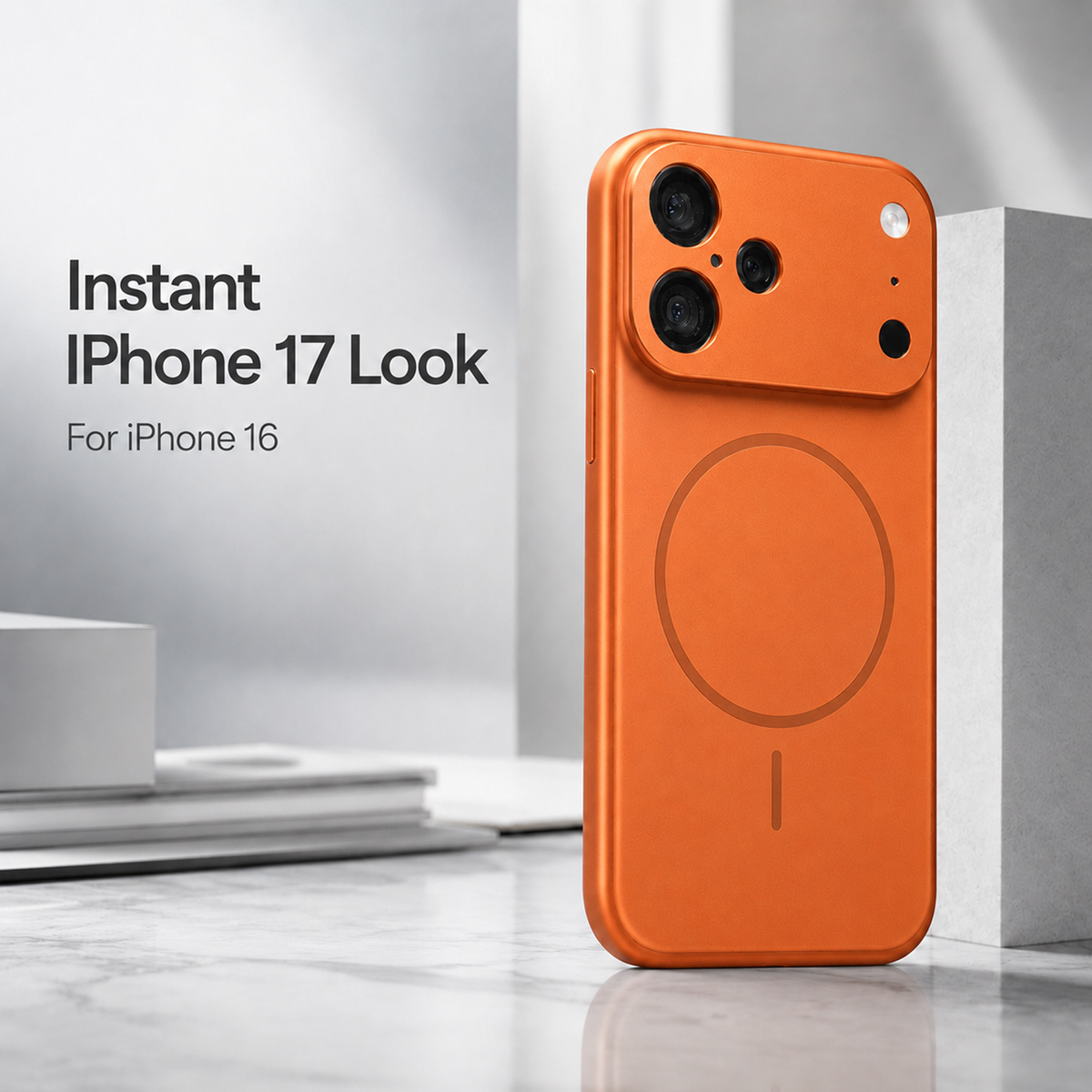 MagSafe Compatible Case for iPhone 16 with Camera Protection