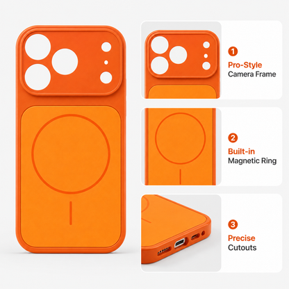 MagSafe Compatible Case for iPhone 17 with Camera Protection
