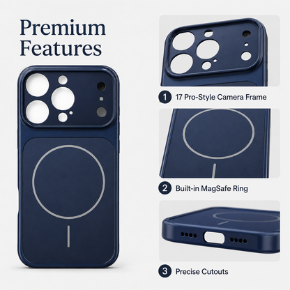 MagSafe Compatible Case for iPhone 16 Pro Max with Camera Protection