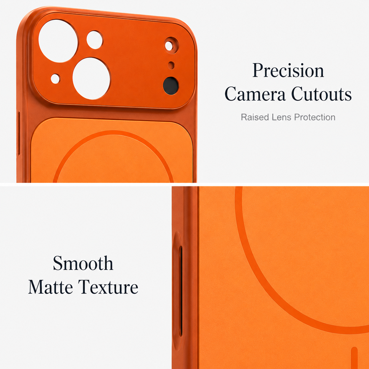 MagSafe Compatible Case for iPhone 15 with Camera Protection
