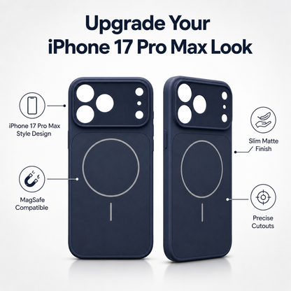 MagSafe Compatible Case for iPhone 17 Pro Max with Camera Protection