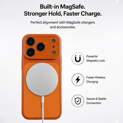 MagSafe Compatible Case for iPhone 17 with Camera Protection