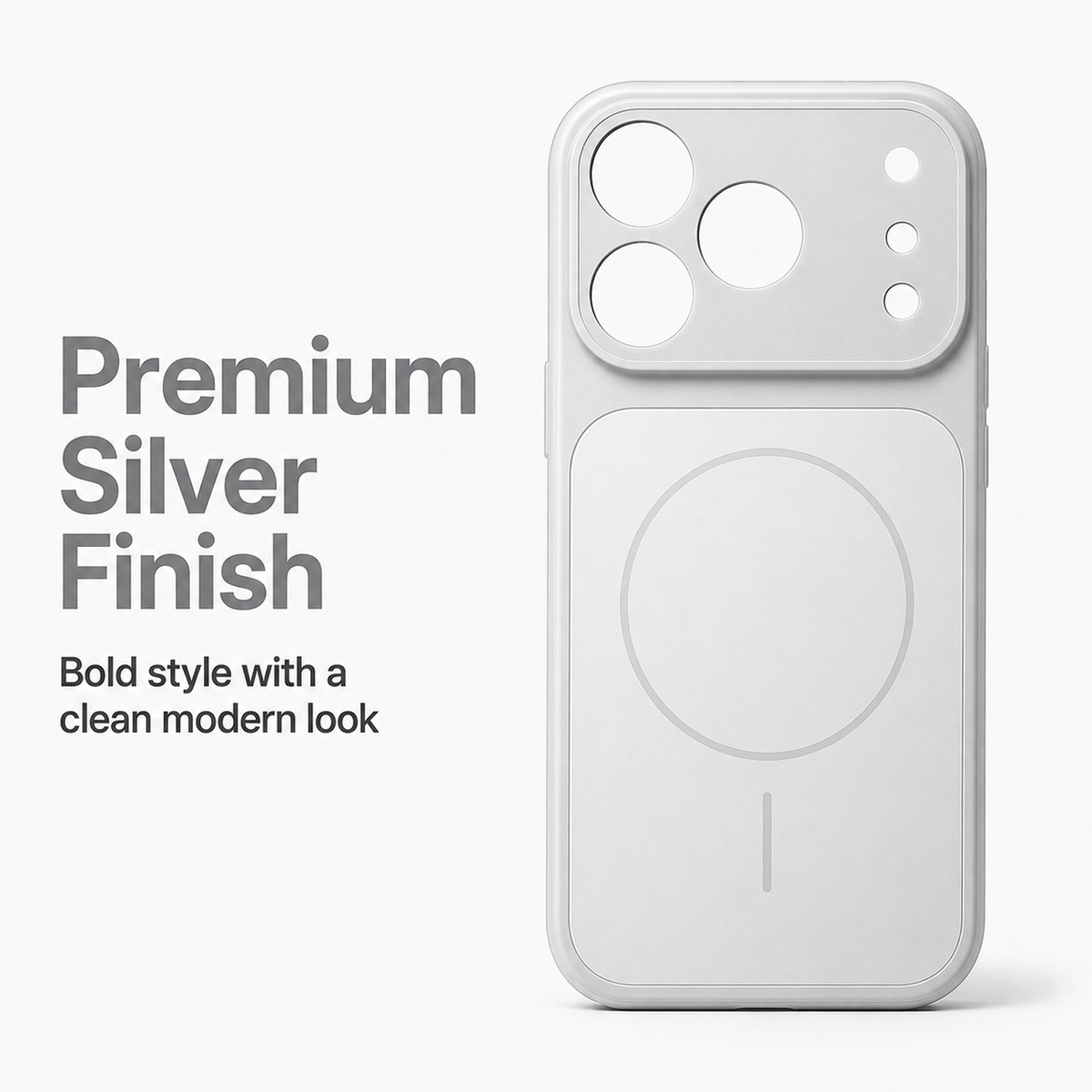 MagSafe Compatible Case for iPhone 17 Pro with Camera Protection