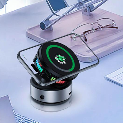 360° Rotating Magnetic Wireless Car Phone Holder