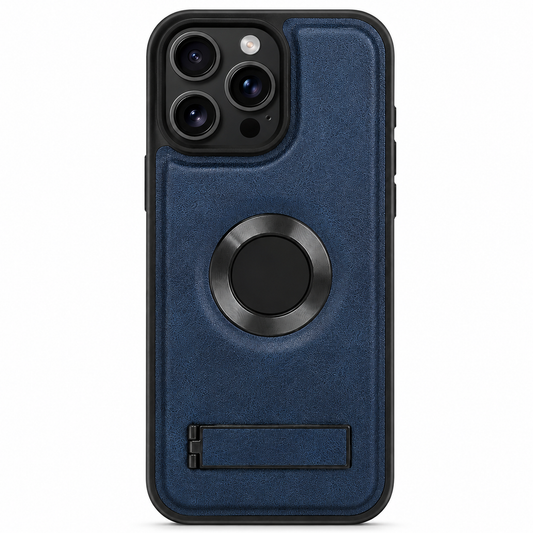 Leather Magnetic Compatible Case for iPhone 15 Pro