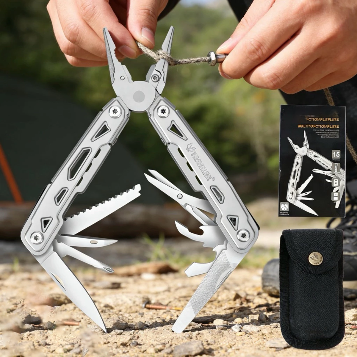 Stainless Steel Multi Funcional Tool Pliers