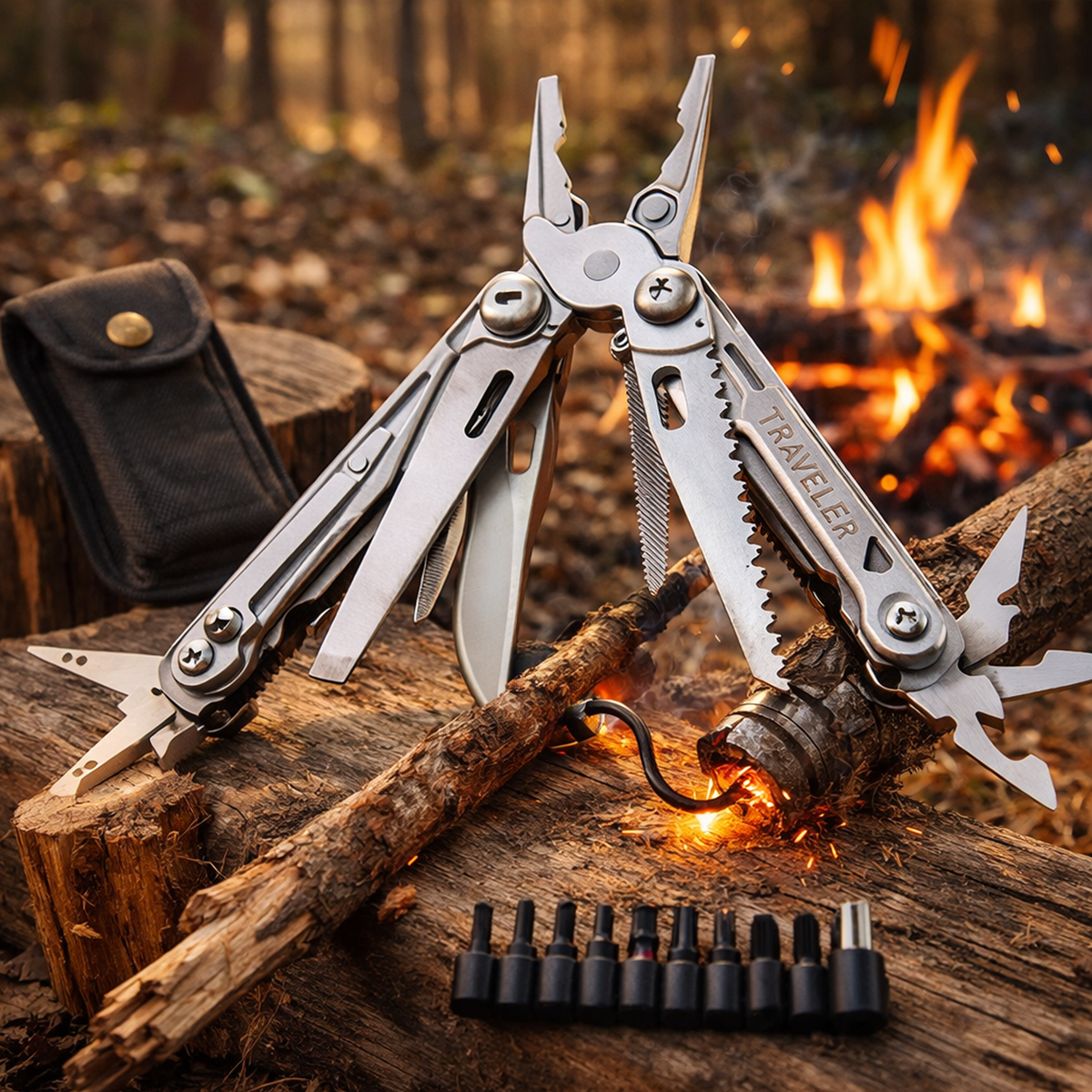Stainless Steel Multi Funcional Tool Pliers