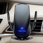 360° Rotating Wireless Car Charger Phone Holder