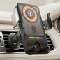 360° Rotating Wireless Car Charger Phone Holder