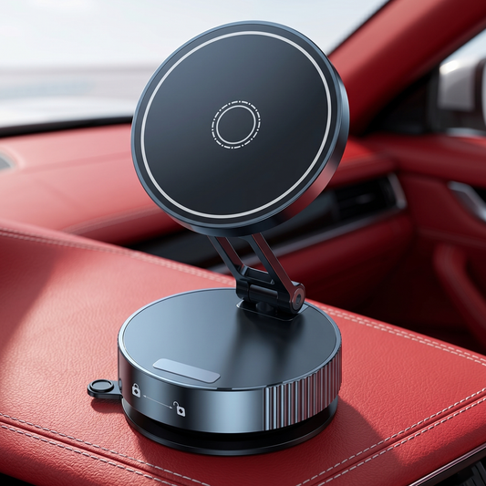 360° Rotating Magnetic Wireless Car Phone Holder