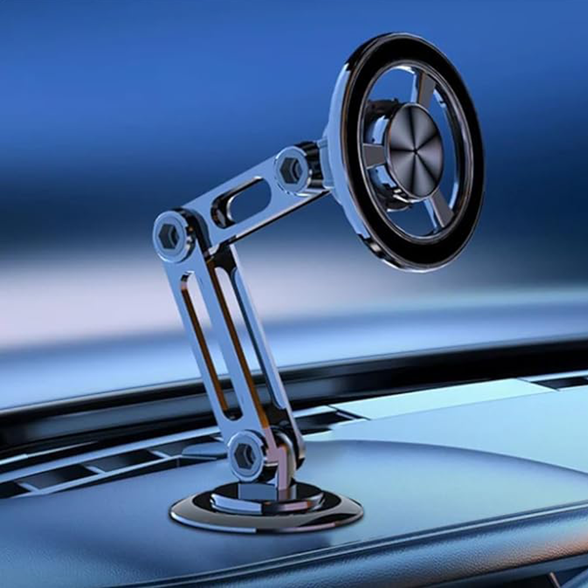 360° Rotating Magnetic Wireless Car Phone Holder