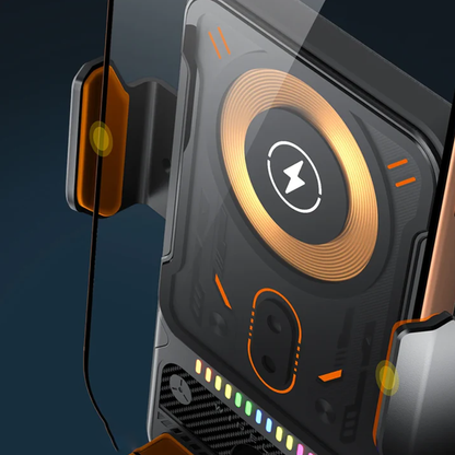 360° Rotating Wireless Car Charger Phone Holder