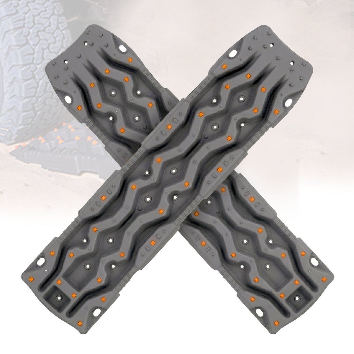 Recovery Traction Boards 2 Pack for 4x4 SUV Truck & Off-Road Vehicles