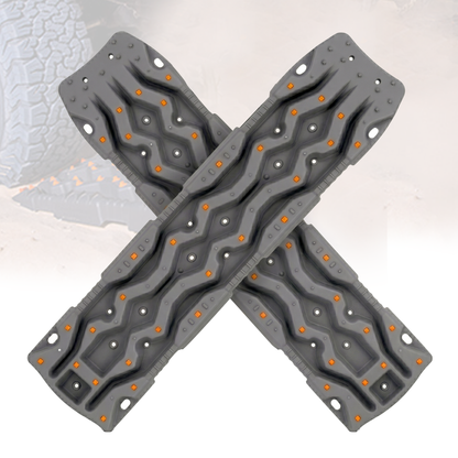 Recovery Traction Boards 2 Pack for 4x4 SUV Truck & Off-Road Vehicles