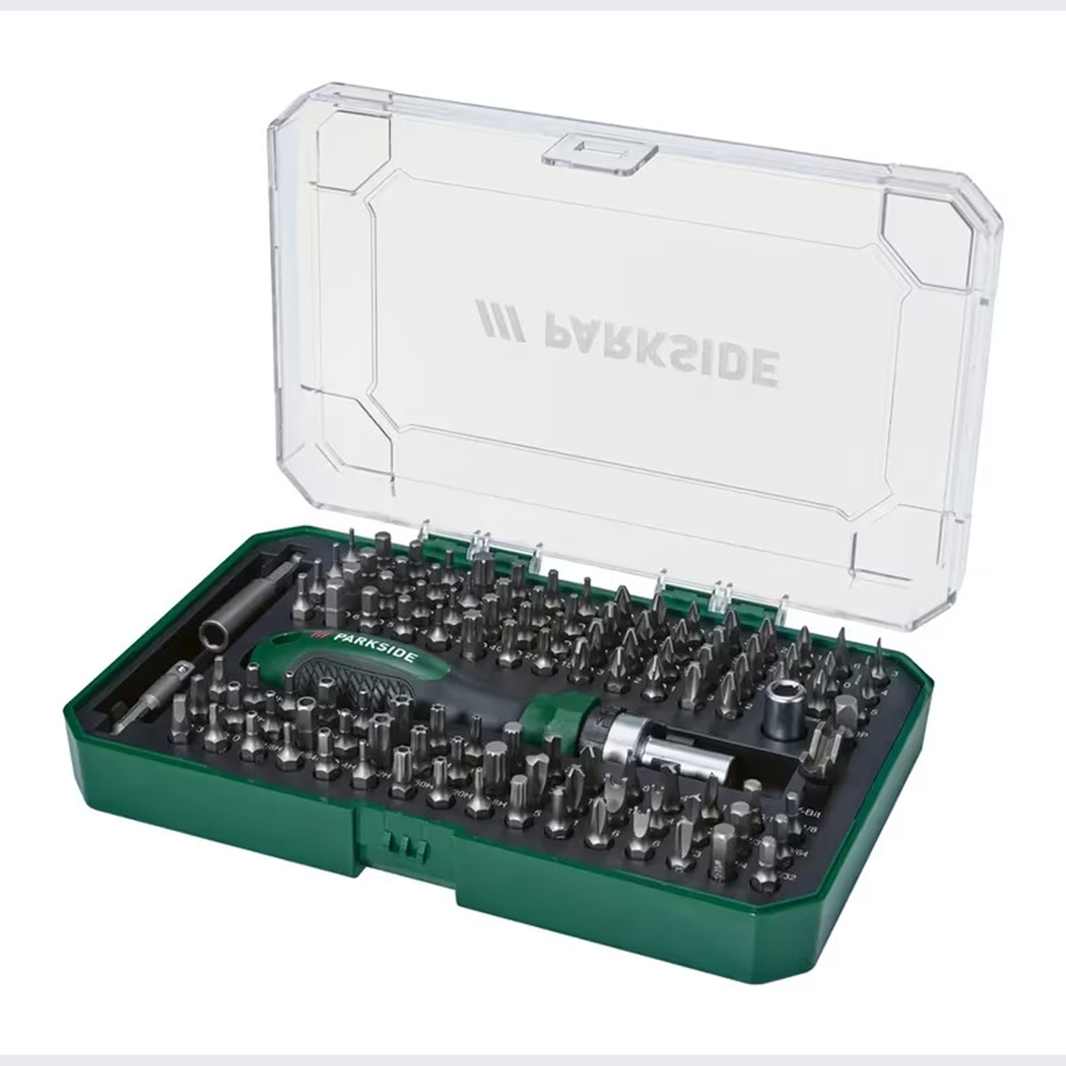 115Pcs Screwdriver Bit Set with Ratchet Handle