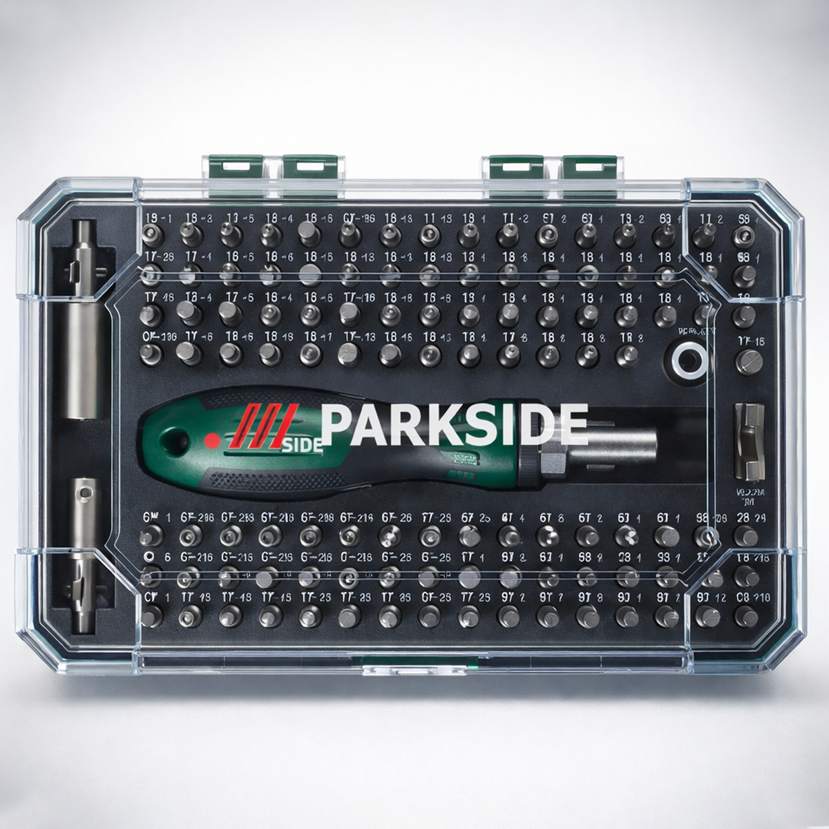 115Pcs Screwdriver Bit Set with Ratchet Handle