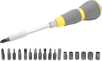 Precision 33Pcs Screwdriver Set with Interchangeable Bits, Extension Rod